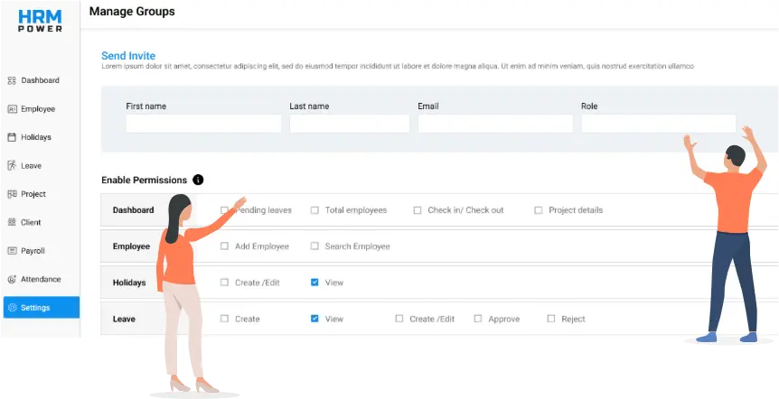 Employee Management Screenshot